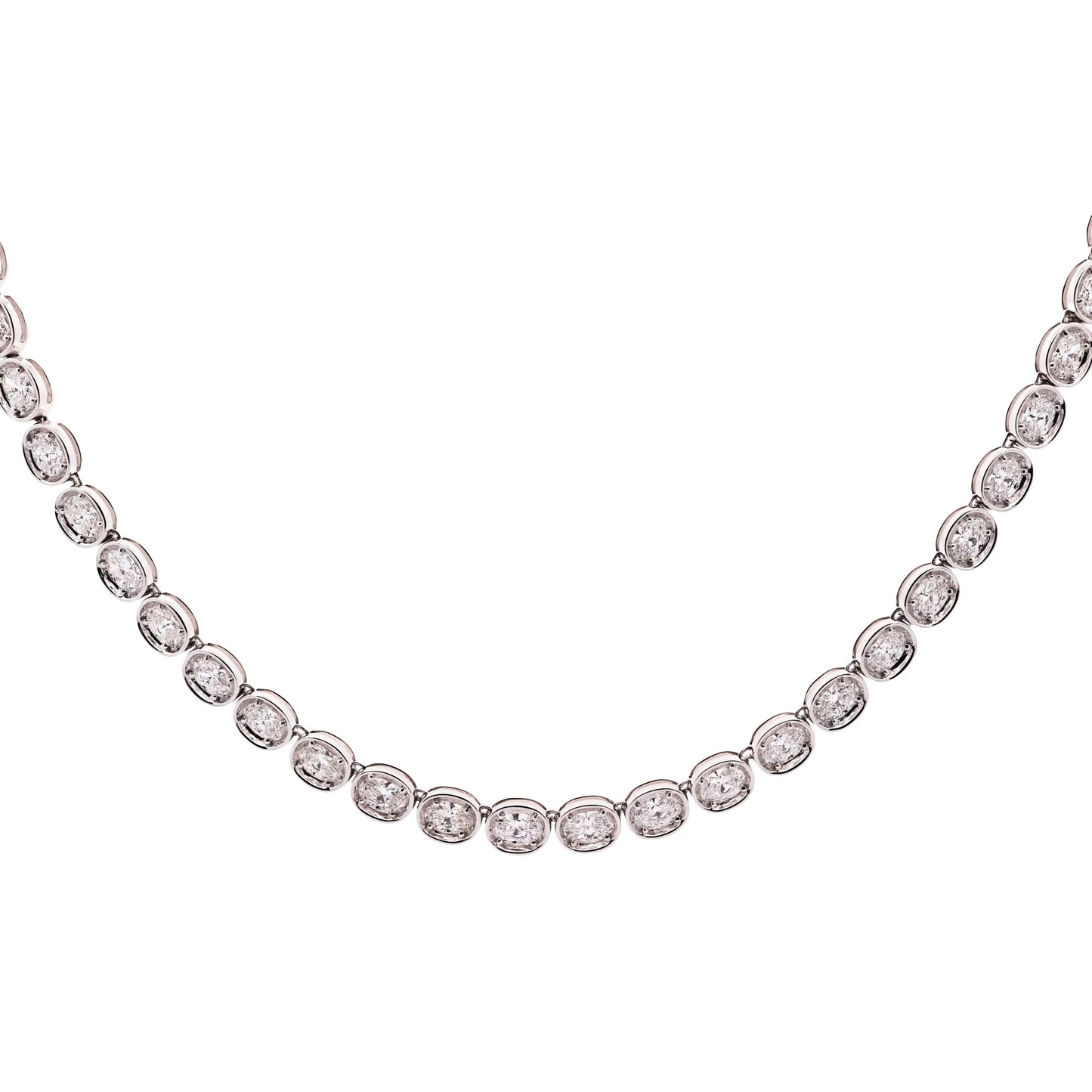 18K Gold Diamond Necklace Lueur Jewelry