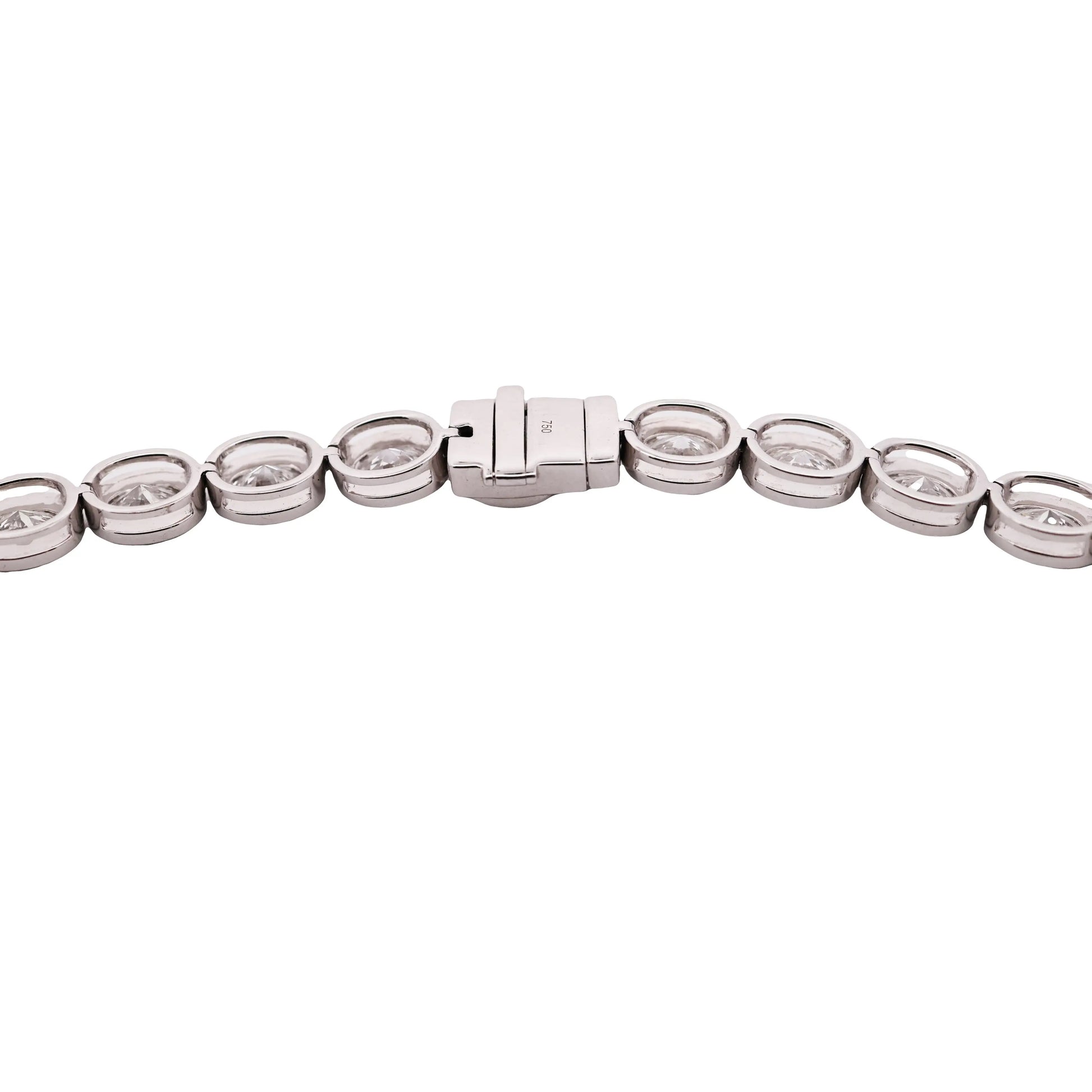 18K Gold Diamond Necklace Lueur Jewelry