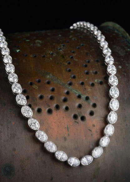 18K Gold Diamond Necklace Lueur Jewelry