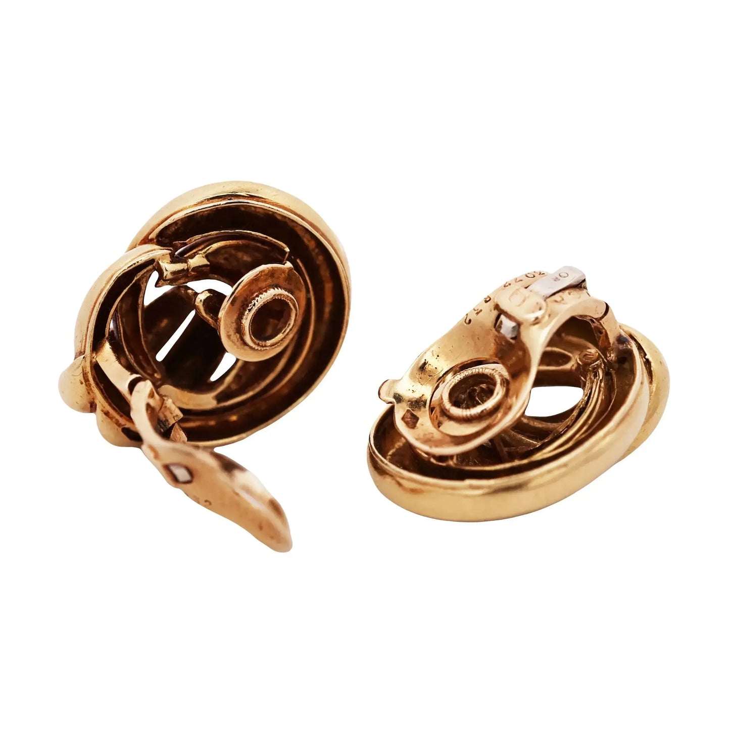 Van Cleef & Arpels, 18K Gold Earrings VCA