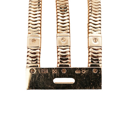 Van Cleef & Arpels, 18K Gold Diamond Watch VCA