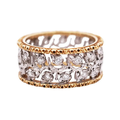 Buccellati, 18K gold Diamond Ring Buccellati
