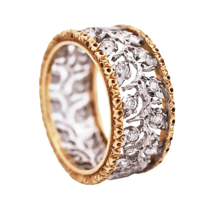 Buccellati, 18K gold Diamond Ring Buccellati