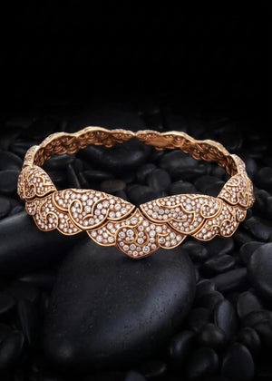 Marina B, 18K Gold Diamond 'Esclave' Choker Necklace