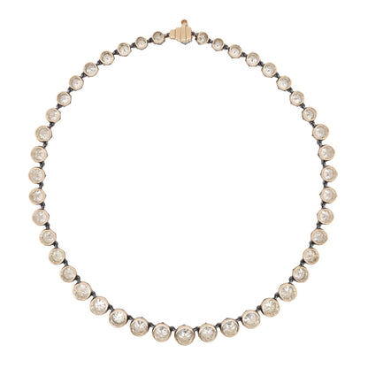 14K Gold Diamond Necklace Lueur Jewelry