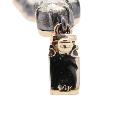 14K Gold Diamond Necklace Lueur Jewelry