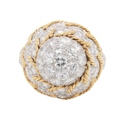 18K Gold Diamond ring