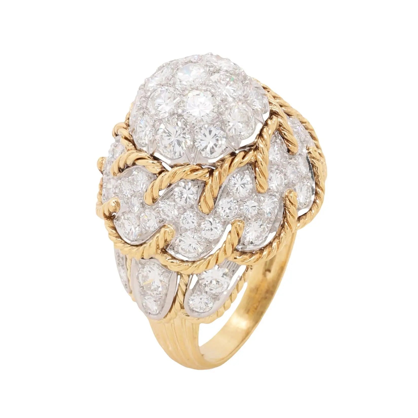 18K Gold Diamond ring