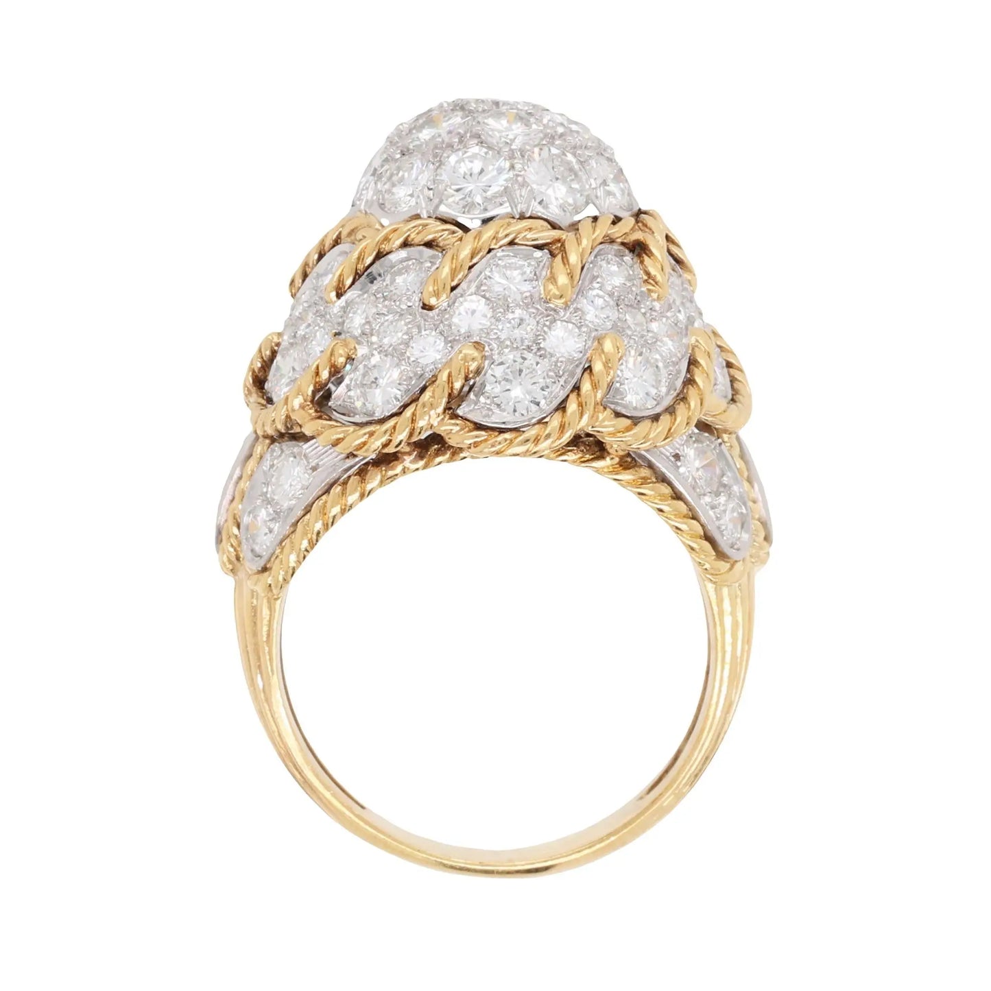 18K Gold Diamond ring