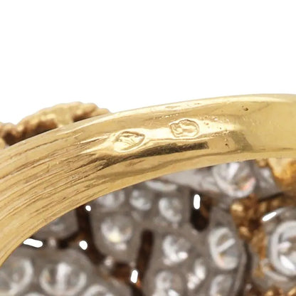18K Gold Diamond ring