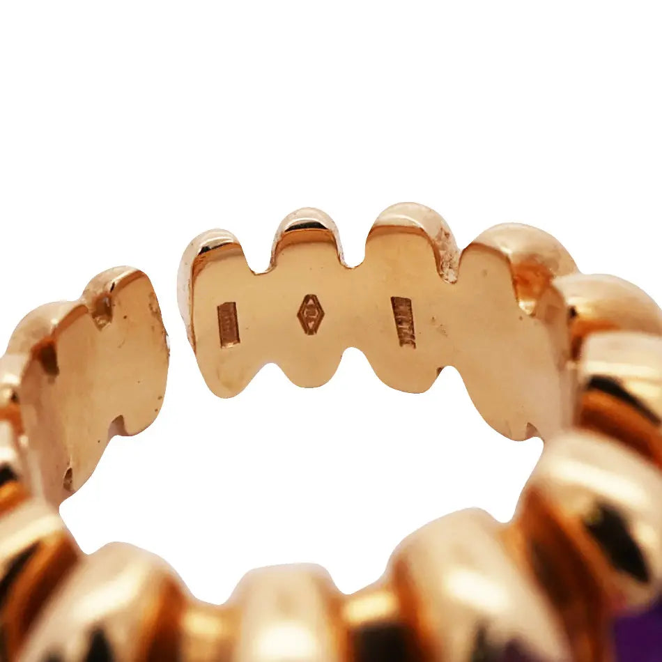 Bvlgari, 18K Gold Gemstone Ring Bvlgari