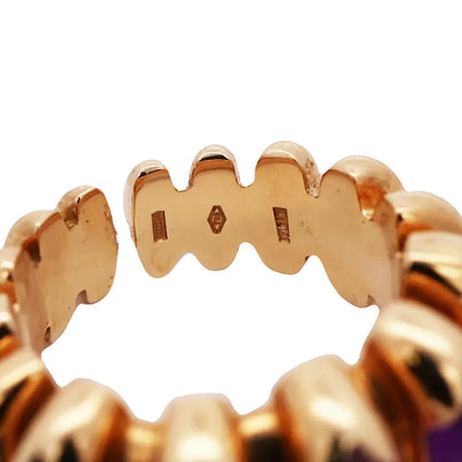 Bvlgari, 18K Gold Gemstone Ring Bvlgari