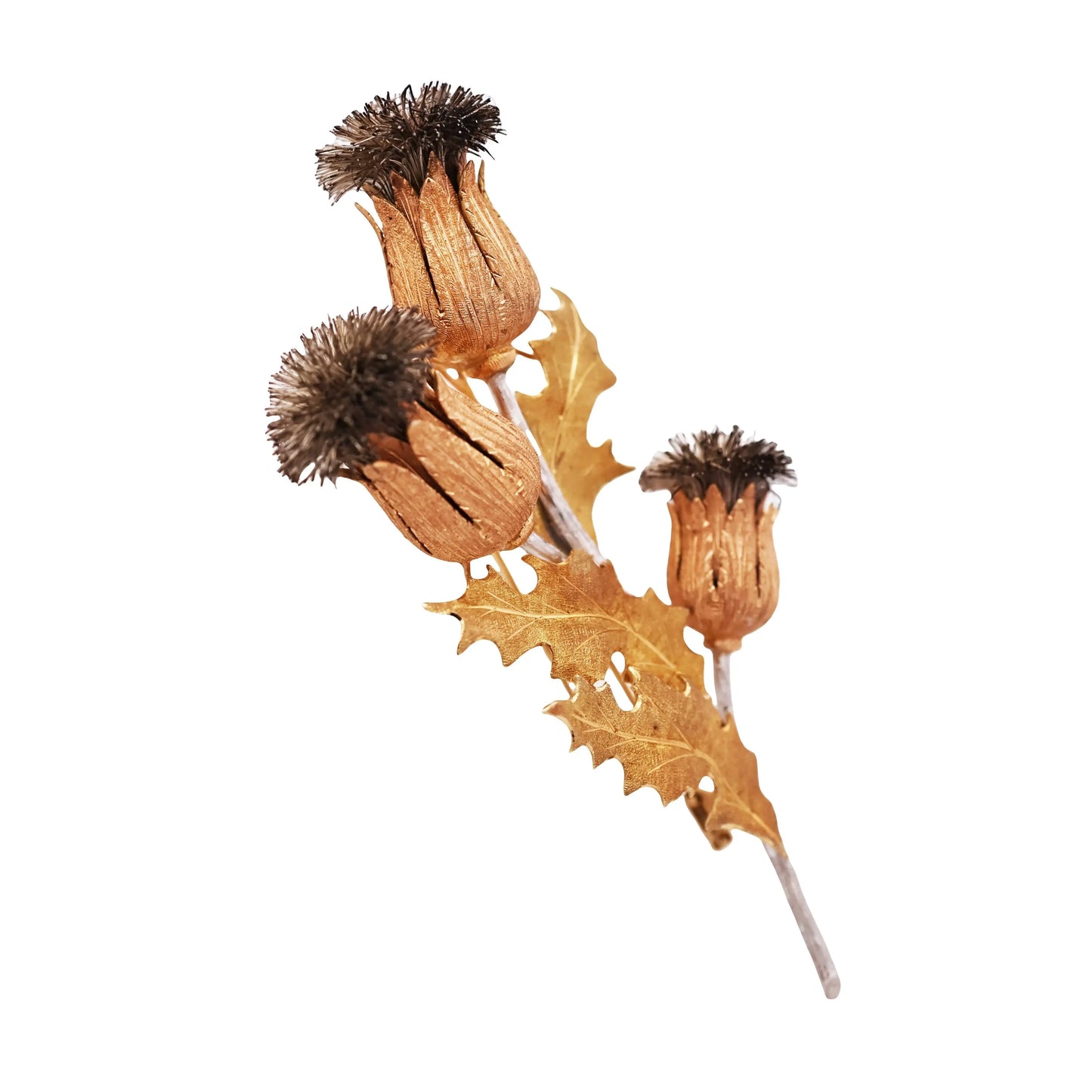 Buccellati, 18K Gold Thistle Brooch