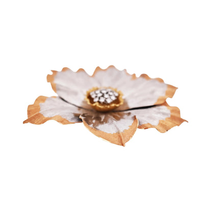 Buccellati, 18K Bi-color Gold Diamond Brooch