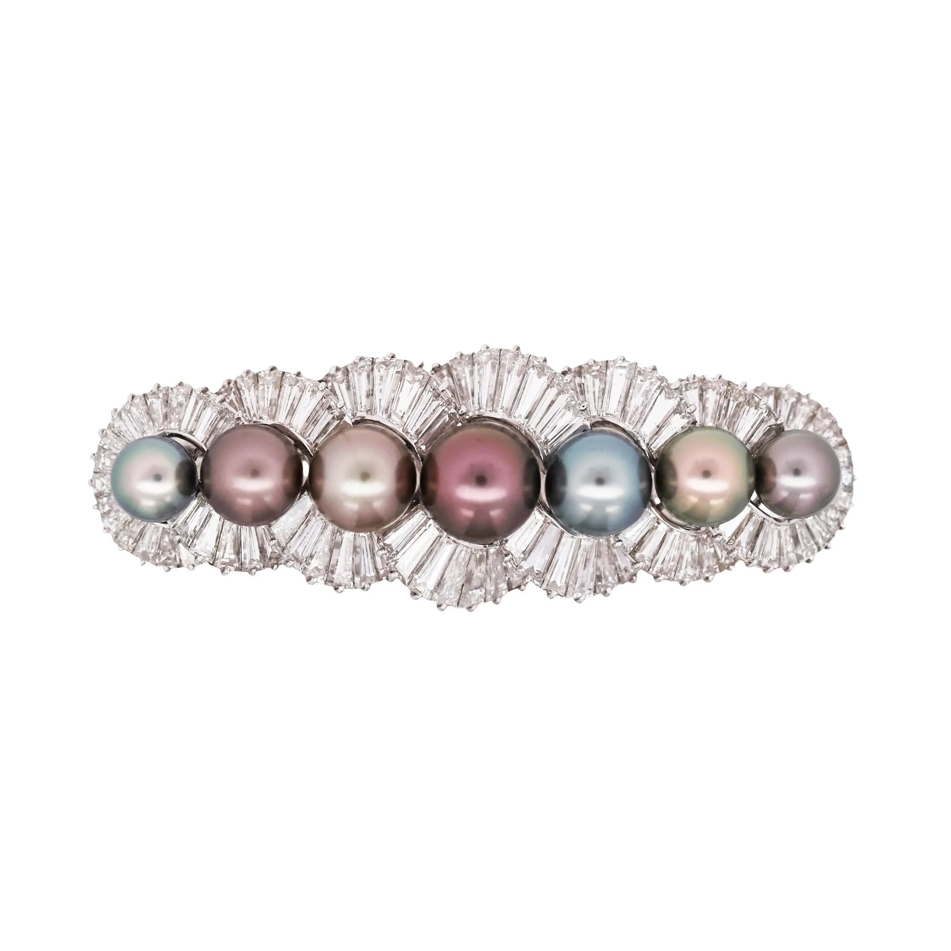 Bvlgari, Pearl Diamond Brooch