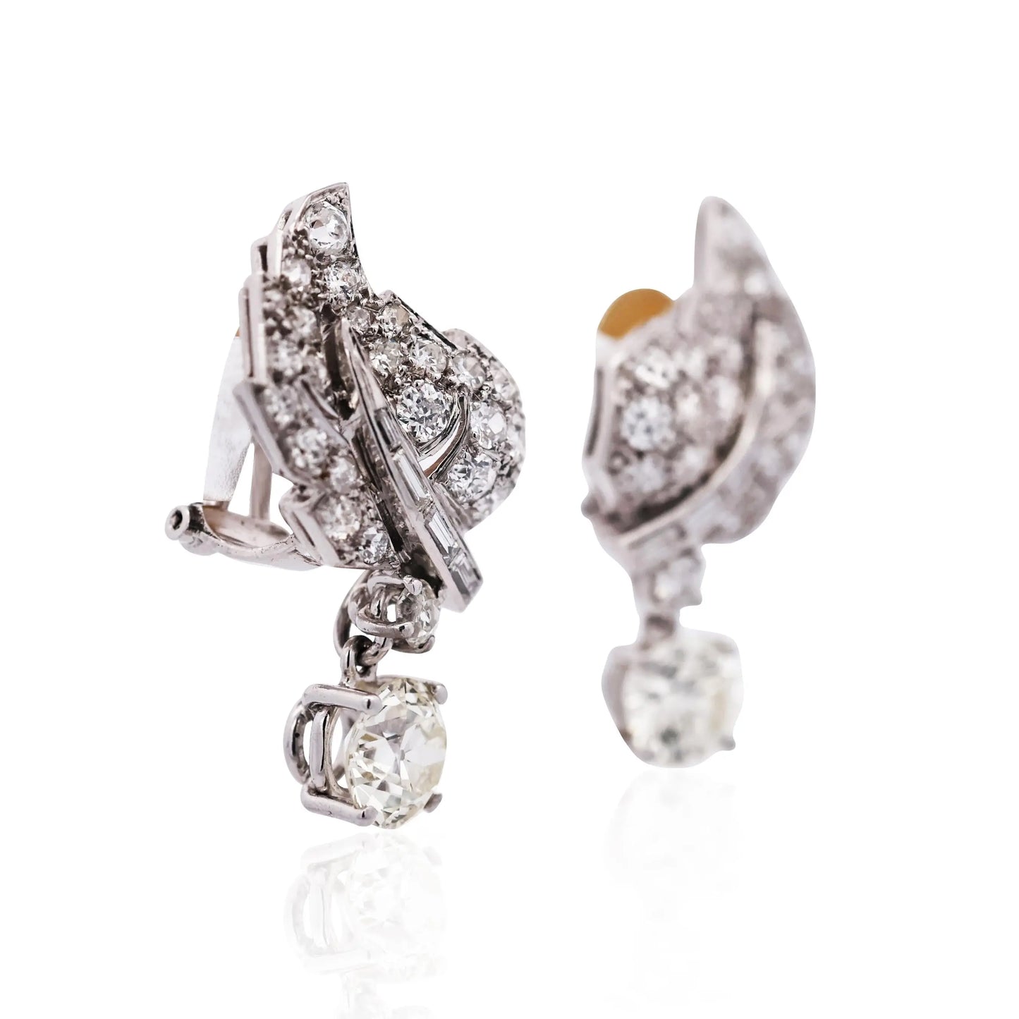 Platinum Diamond Earrings