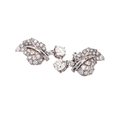 Platinum Diamond Earrings