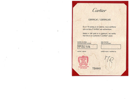 Cartier, 18K Gold Diamond Flower Ring, Certificate