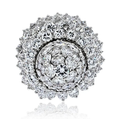 Cartier, Platinum Diamond Tulip Ring