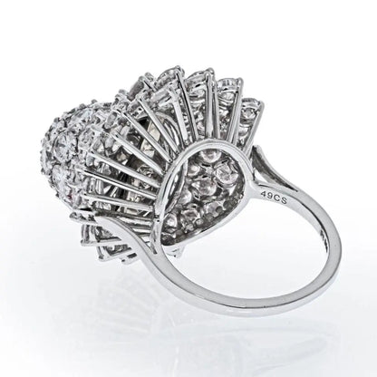 Cartier, Platinum Diamond Tulip Ring
