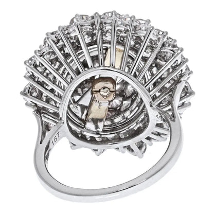 Cartier, Platinum Diamond Tulip Ring