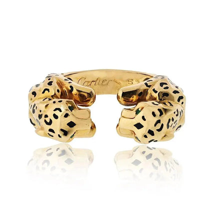 Cartier, 18K Gold Panthere Ring