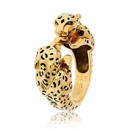 Cartier, 18K Gold Panthere Ring