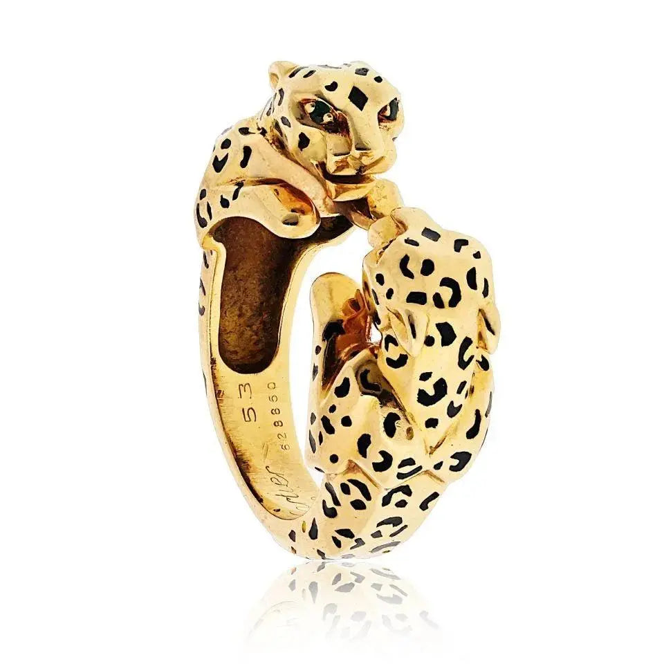 Cartier, 18K Gold Panthere Ring