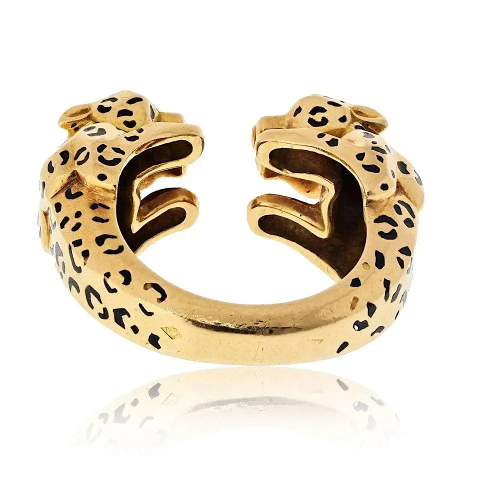 Cartier, 18K Gold Panthere Ring