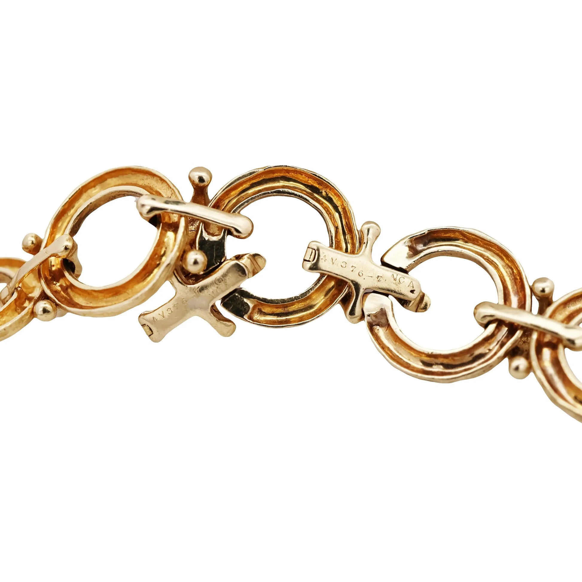 Van Cleef & Arpels, 18K Gold Lion-head Necklace