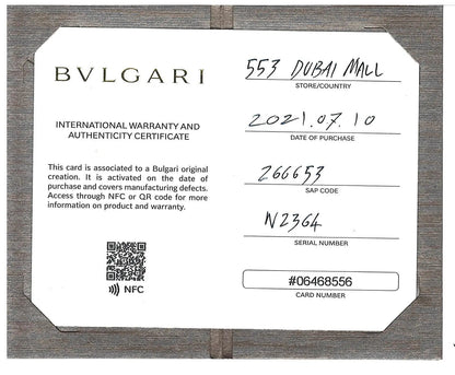 Bvlgari, 18K Gold Diamond Serpenti Necklace
