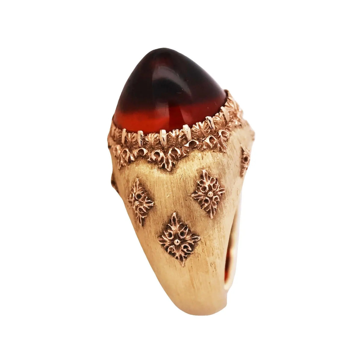 Buccellati, 18K Gold Citrine Ring
