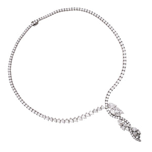 Harry Winston, Platinum Diamond Necklace, Valuation