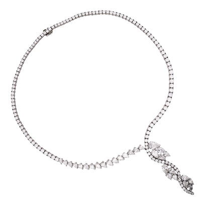 Harry Winston, Platinum Diamond Necklace, Valuation