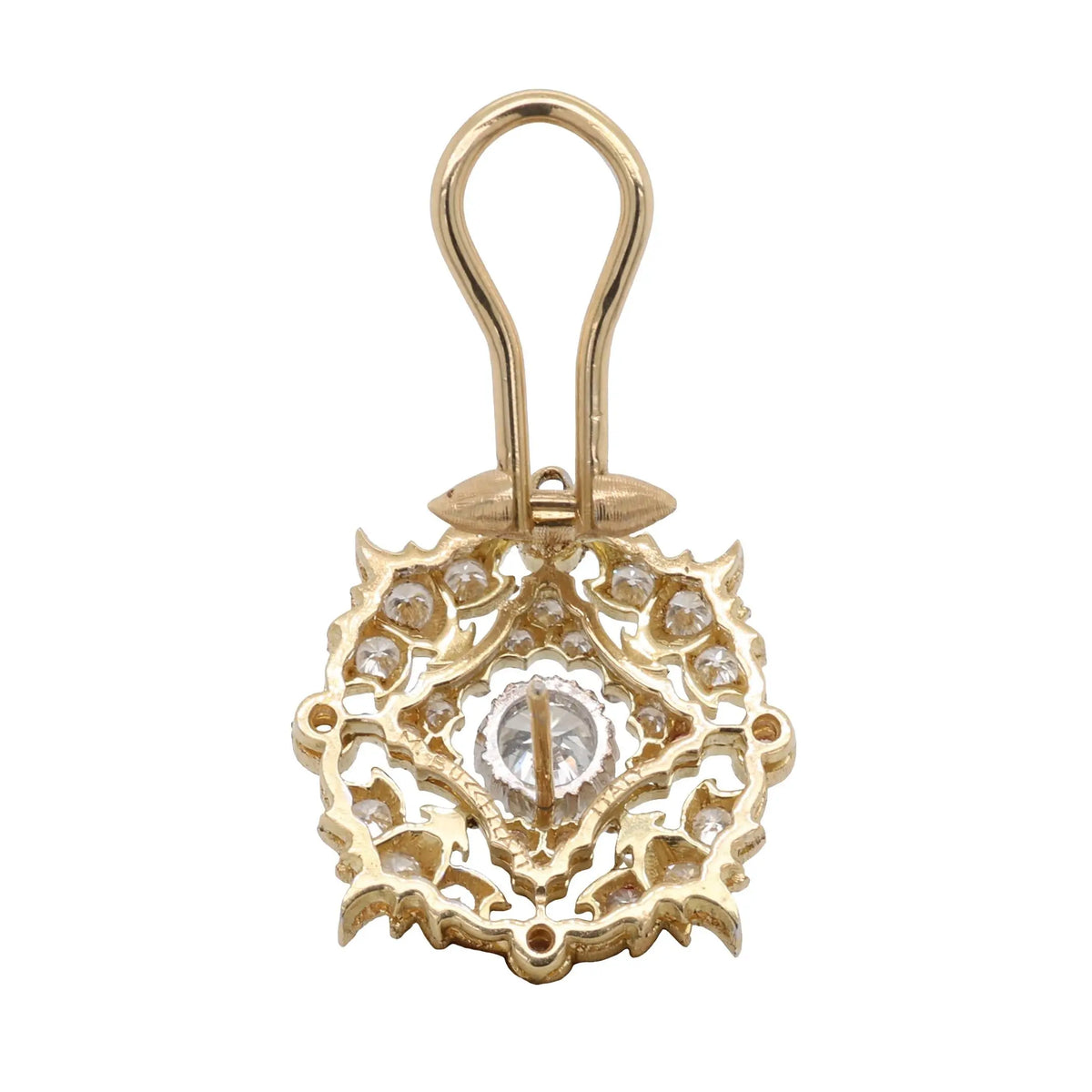Buccellati, 18K Gold Diamond Earrings