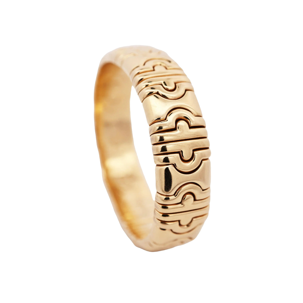 Bvlgari, 18K Gold Diamond Bangle