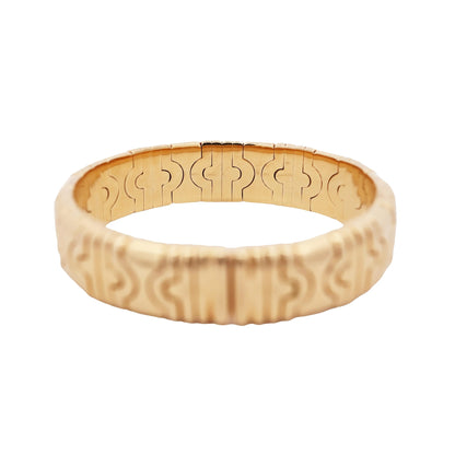 Bvlgari, 18K Gold Diamond Bangle