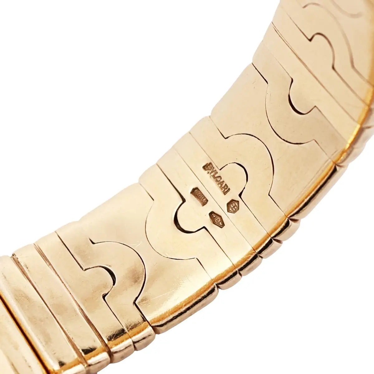 Bvlgari, 18K Gold Diamond Bangle