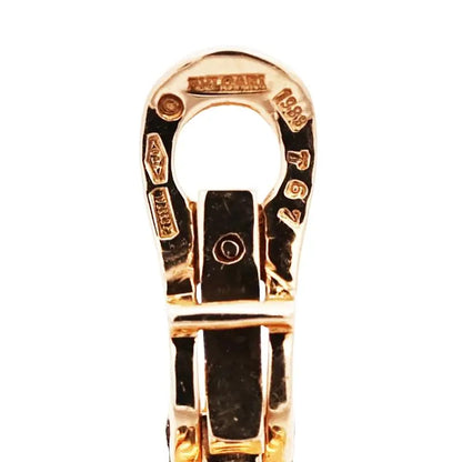 Bvlgari, 18K Gold Diamond Earrings