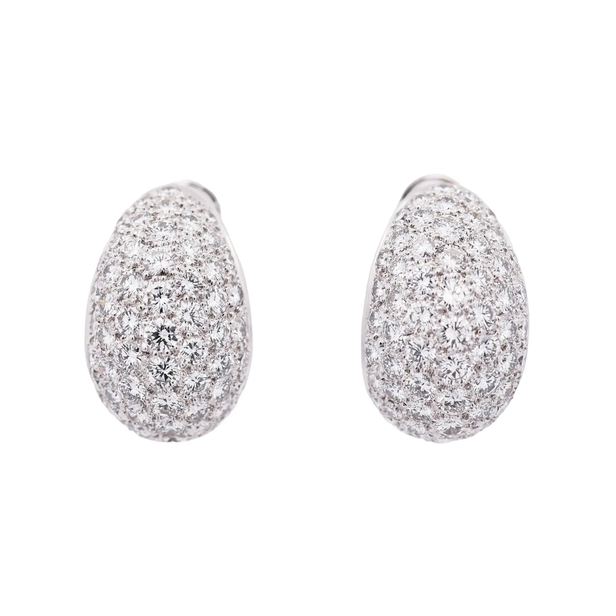 Platinum Diamond Earrings