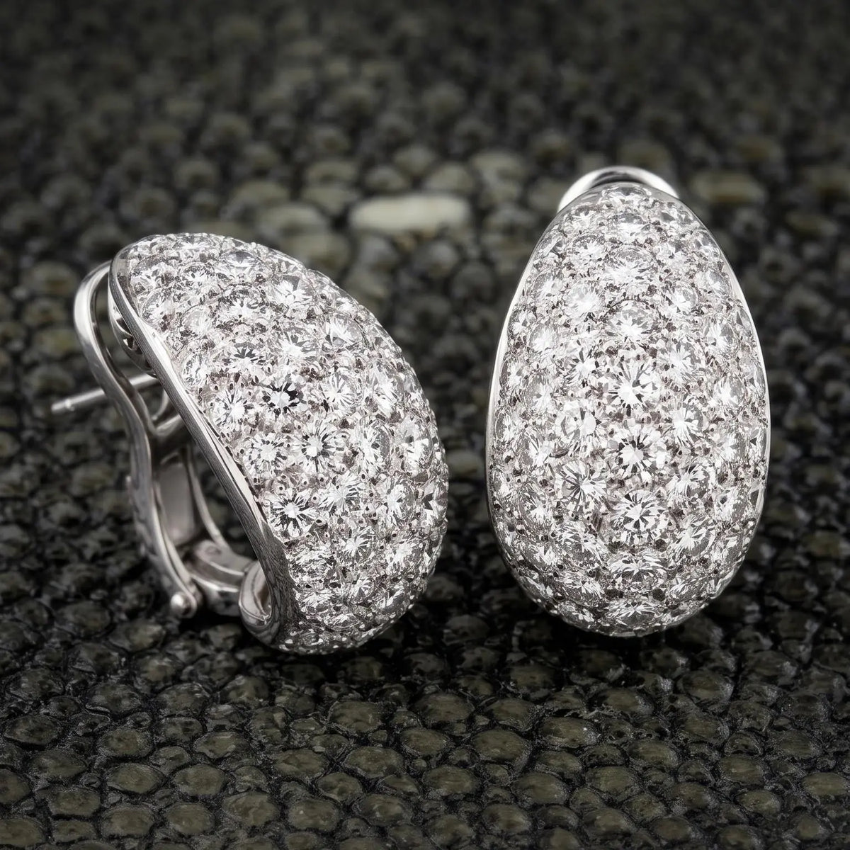 Platinum Diamond Earrings