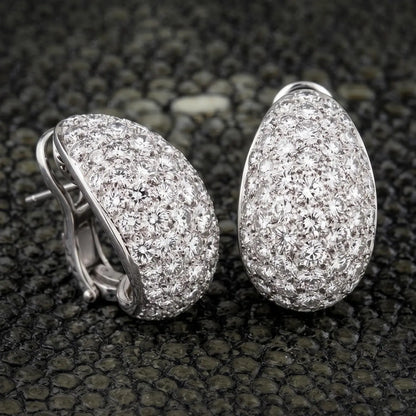 Platinum Diamond Earrings