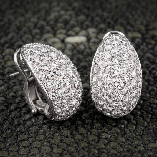 Platinum Diamond Earrings