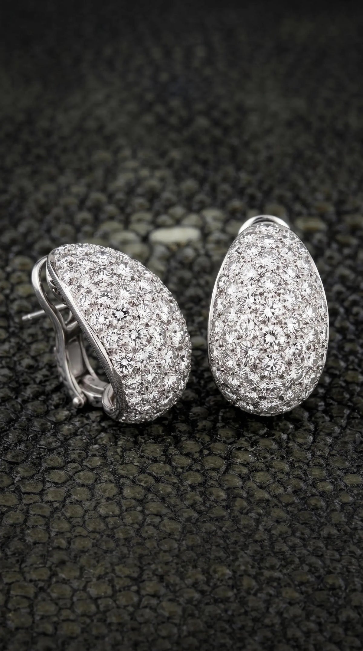 Platinum Diamond Earrings