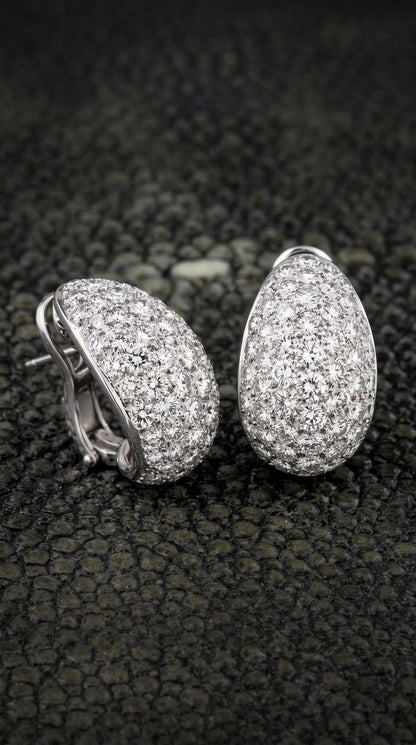 Platinum Diamond Earrings