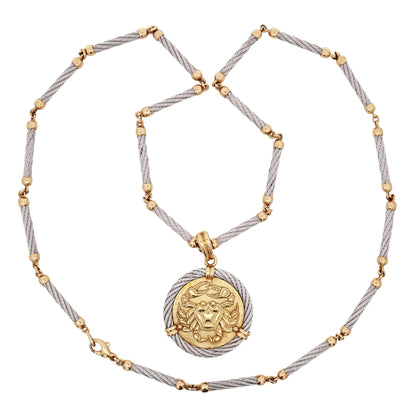Fred Paris, 18K Gold Pendant Necklace