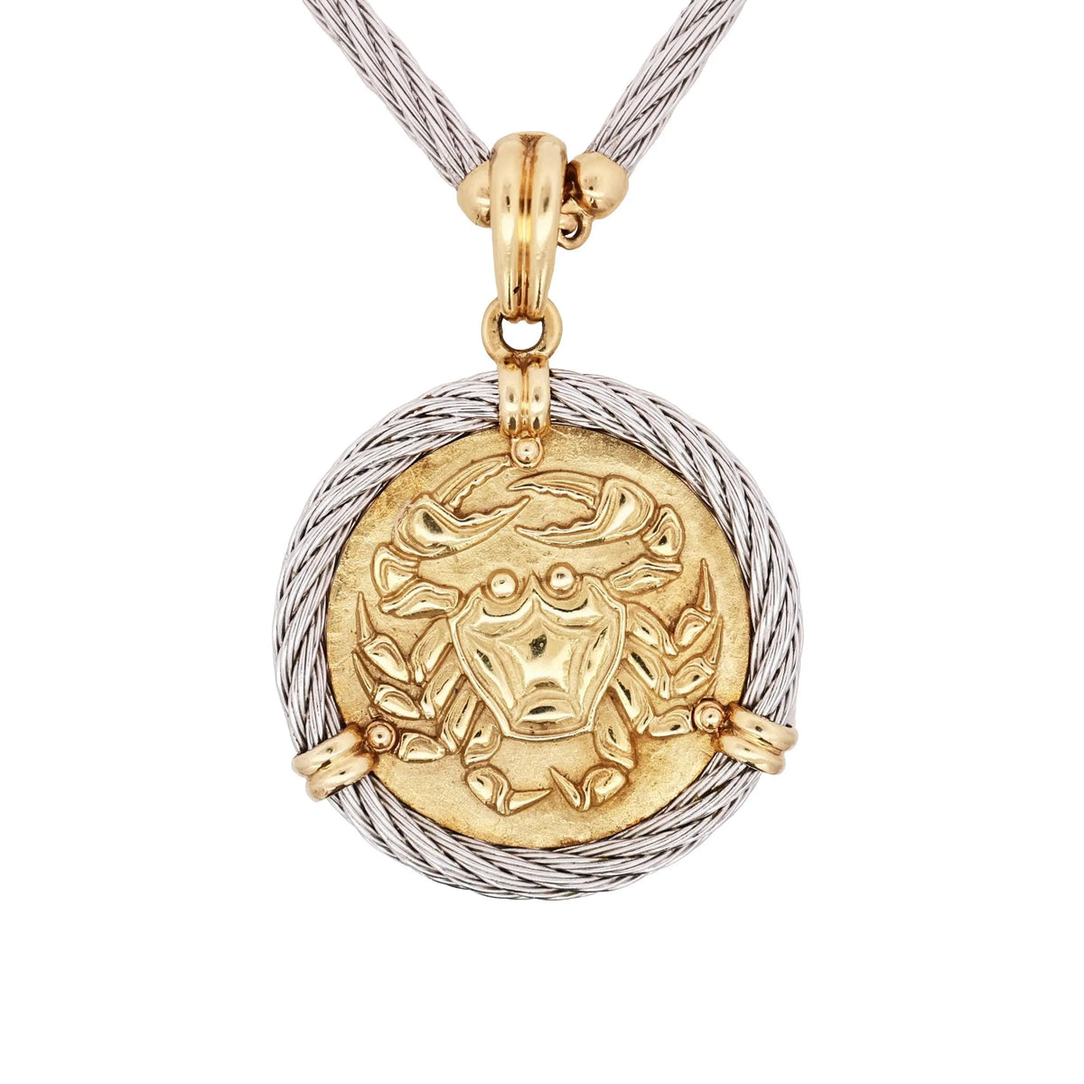 Fred Paris, 18K Gold Pendant Necklace