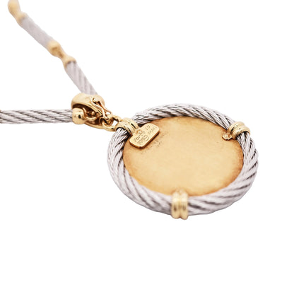 Fred Paris, 18K Gold Pendant Necklace