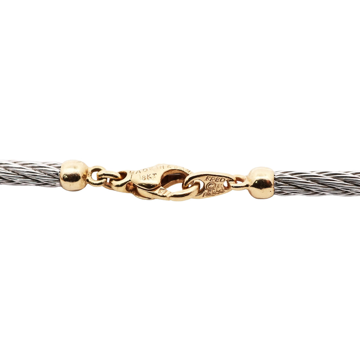 Fred Paris, 18K Gold Pendant Necklace
