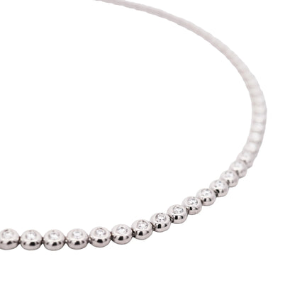 Tiffany, Platinum Diamond Necklace